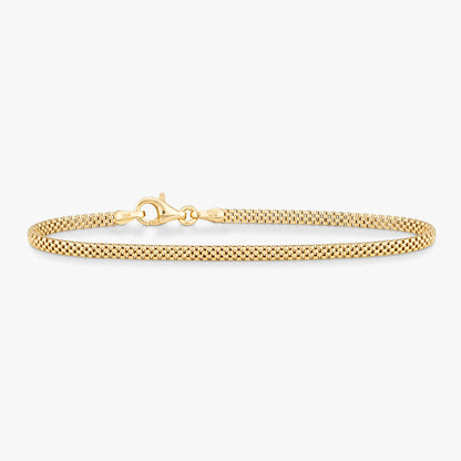 18K Gold Over Silver