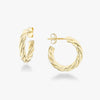 18K Gold Over Silver