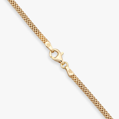 18K Gold Over Silver