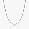 Rhodium Plated Sterling Silver