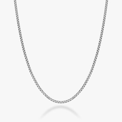 Rhodium Plated Sterling Silver