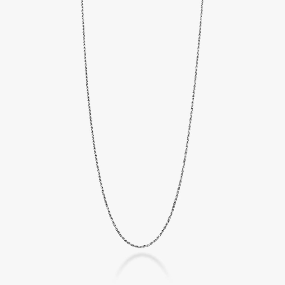 Rhodium Plated Sterling Silver