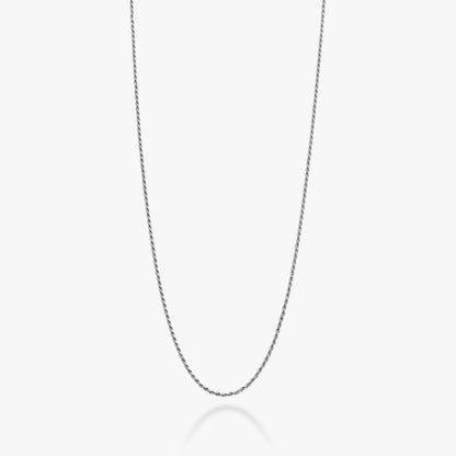 Rhodium Plated Sterling Silver