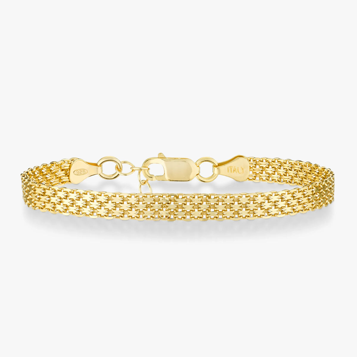 18K Gold Over Silver