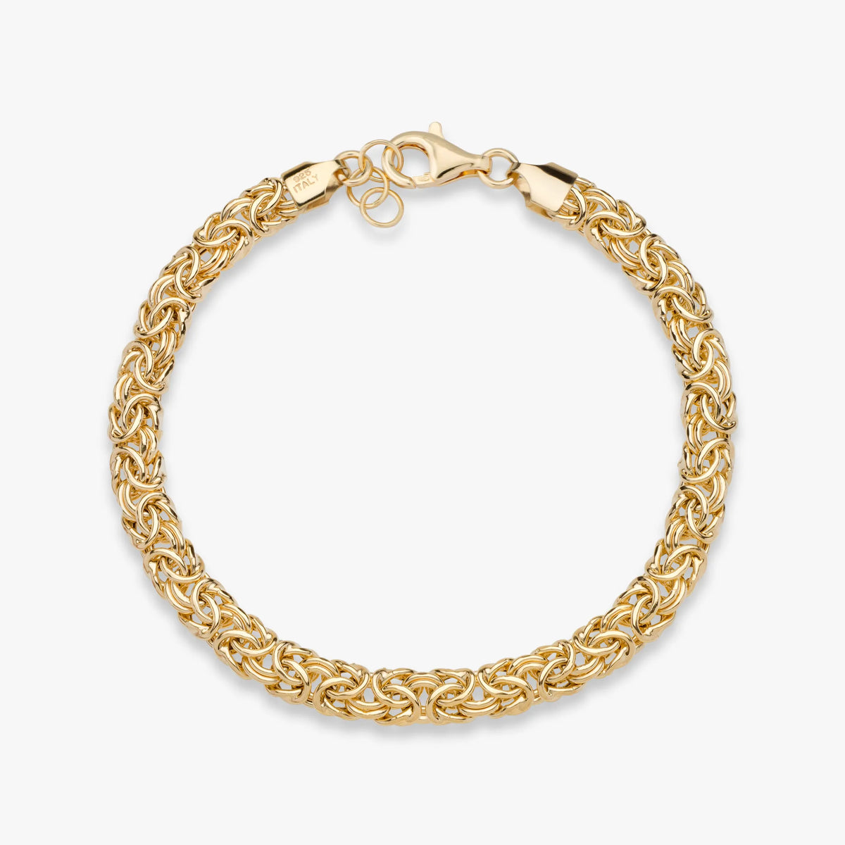 18K Gold Over Silver