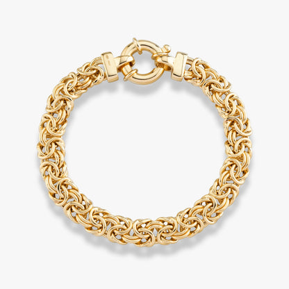 18K Gold Over Silver
