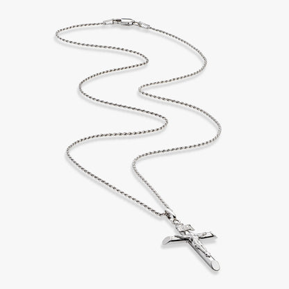 Rhodium Plated Sterling Silver