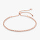 18K Rose Gold Over Silver