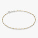 18K Gold Over Silver