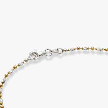 18K Gold Over Silver