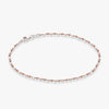 18K Rose Gold Over Silver