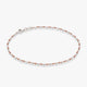 18K Rose Gold Over Silver