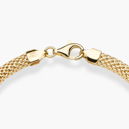 18K Gold Over Silver