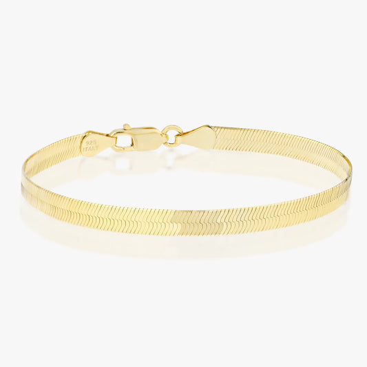 18K Gold Over Silver