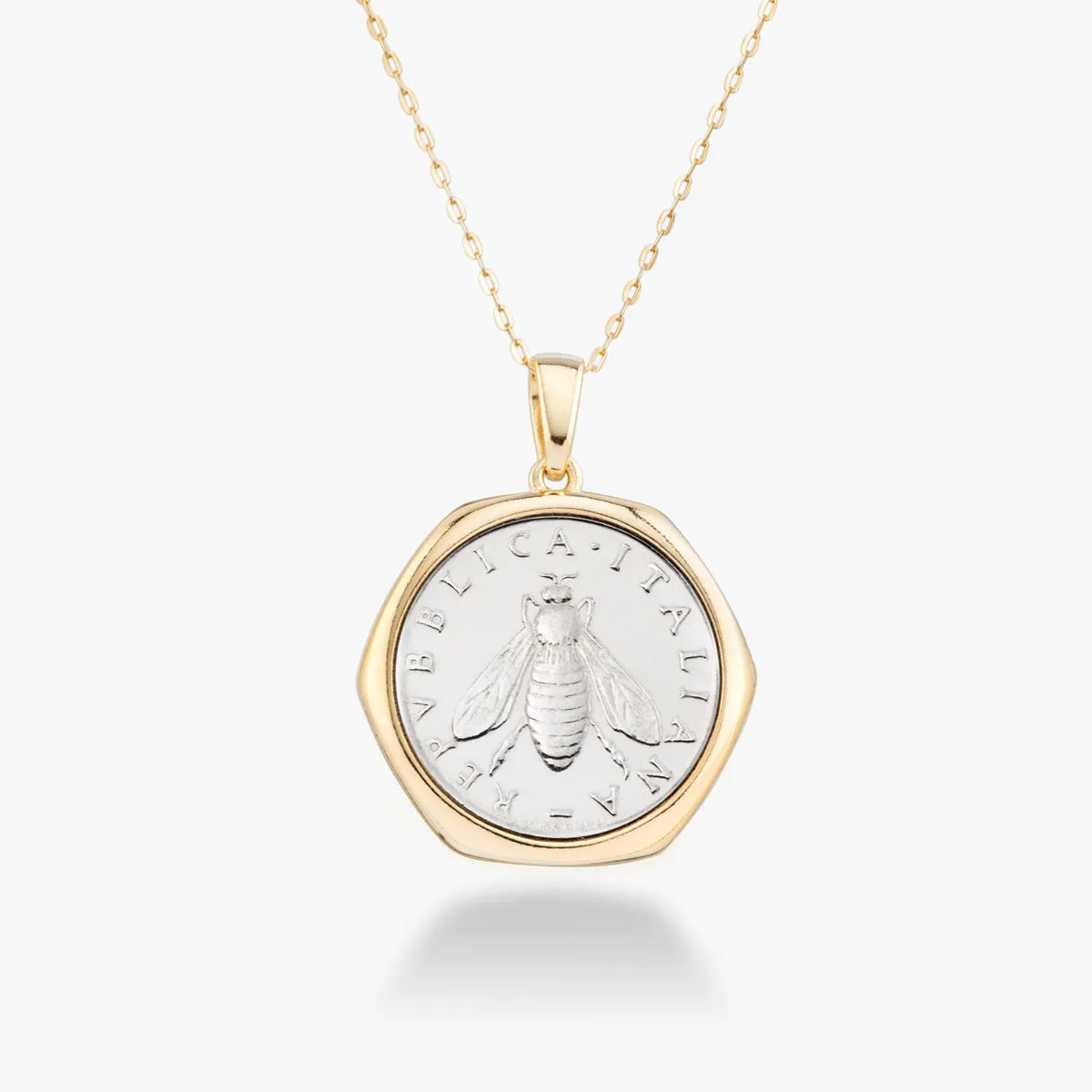 18K Gold Over Silver