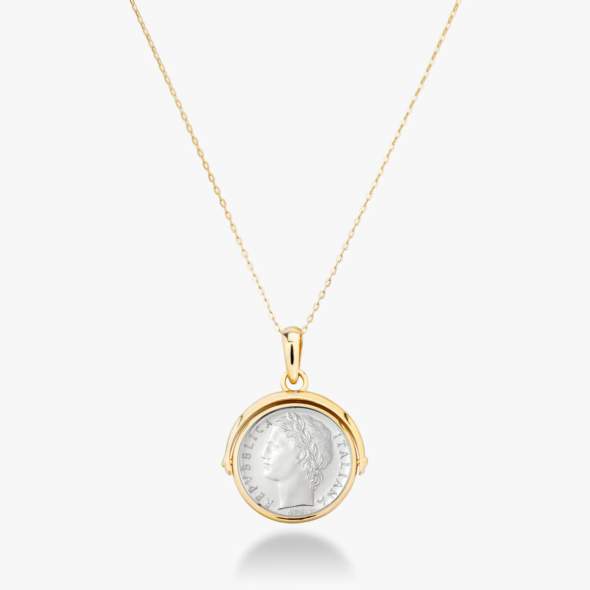 18K Gold Over Silver