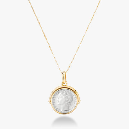 18K Gold Over Silver