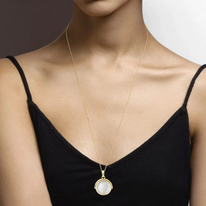 18K Gold Over Silver