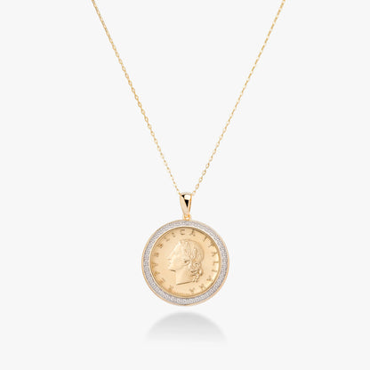 18K Gold Over Silver