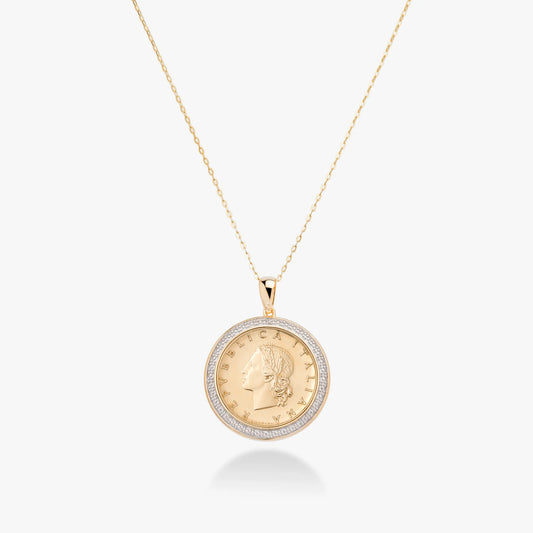 18K Gold Over Silver