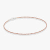 Two-Tone 18K Rose Gold Over Silver