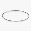 Two-Tone Black Rhodium Over Silver