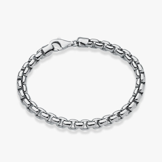 Rhodium Plated Sterling Silver