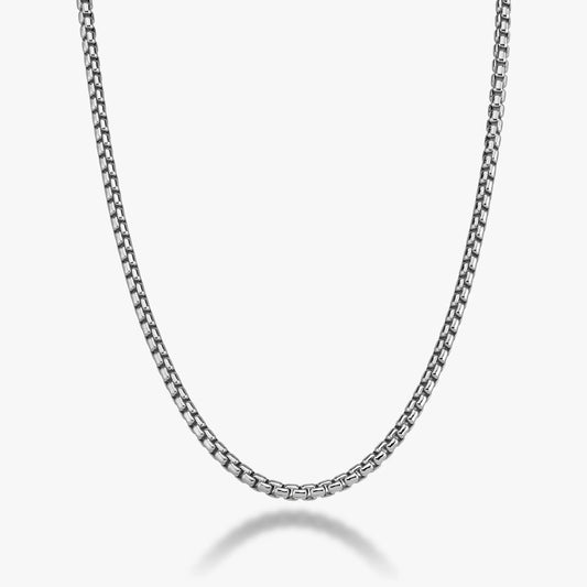 Rhodium Plated Sterling Silver