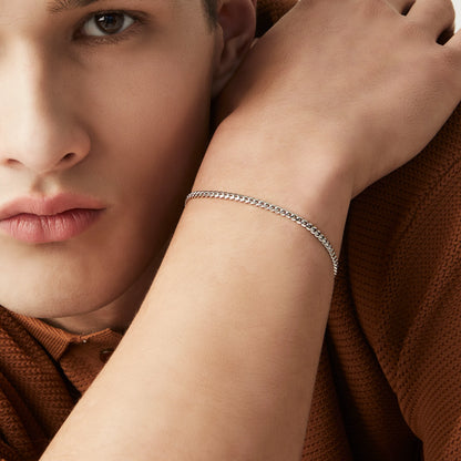 Rhodium Plated Sterling Silver