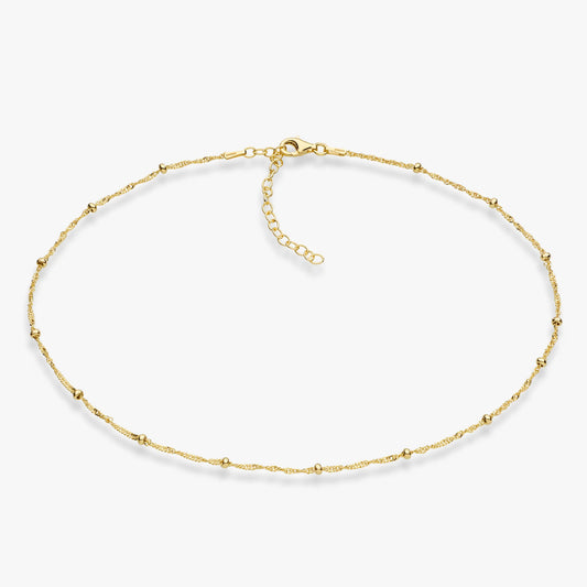 18K Gold Over Silver