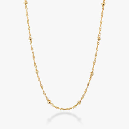 18K Gold Over Silver