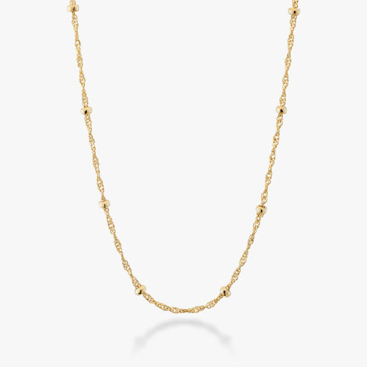 18K Gold Over Silver