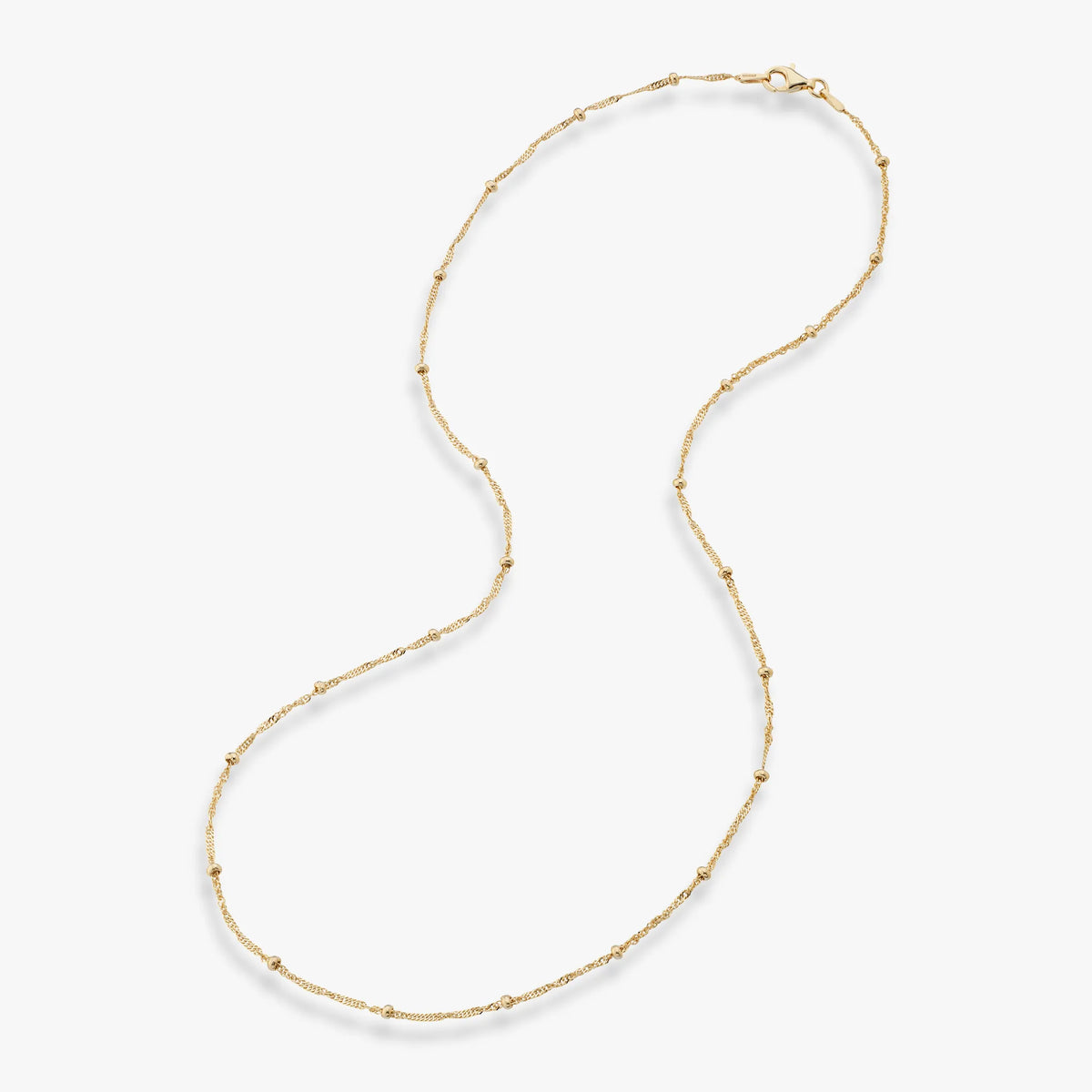18K Gold Over Silver