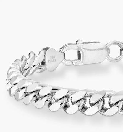Rhodium Plated Sterling Silver